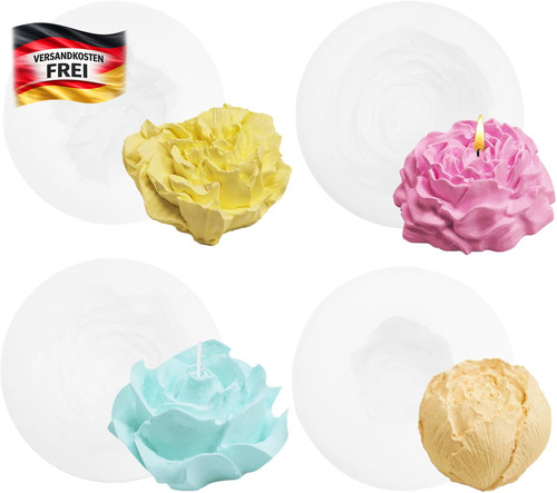 Silikonformen für blumen - für,