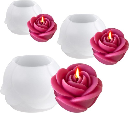Stück silikonform rose - 3,