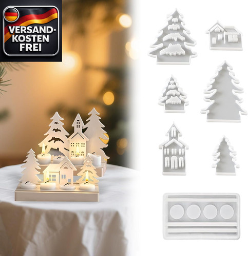 Weihnachtliche silikonformen - weihnachtliche,