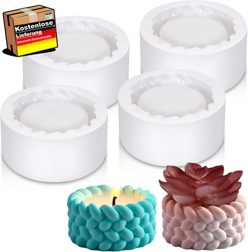 Silikonform kerzenhalter - silikonform,