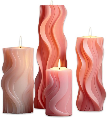 Silikonformen kerzenform - silikonformen, 3d