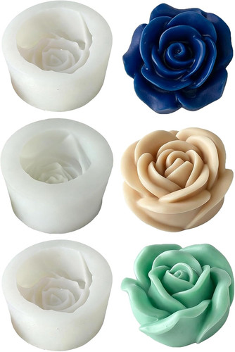 Stück rosen blumen kerzen - 3,