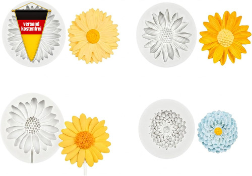 Silikonformen blumen - silikonformen,
