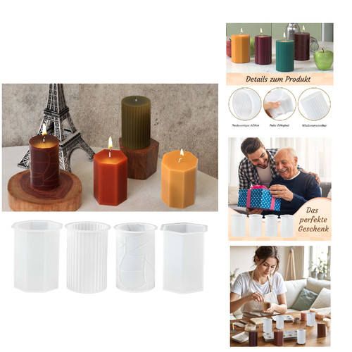 Silikon kerzenformen set - kerzenformen,