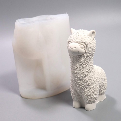 Silikonform alpaka lama - 3d,