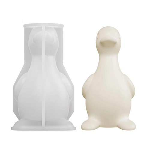 3D-Enten-Kerzen-Silikonform
