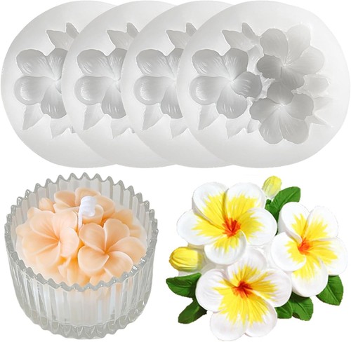 Kerzen silikonformen blumen - kerzen,