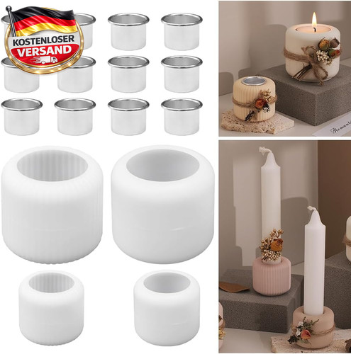 Silikonform für kerzenhalter - silikonform,
